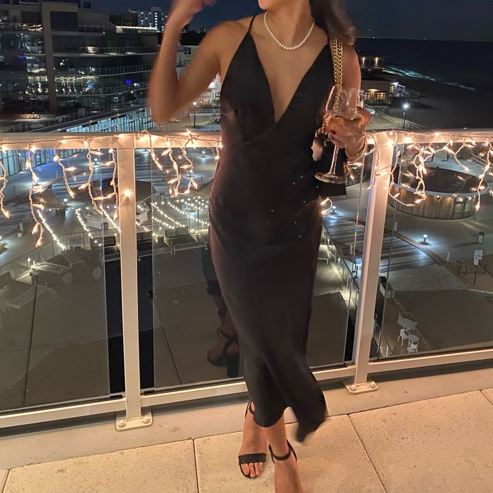 Elegant Black Evening Dress
